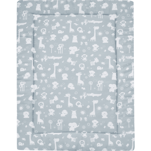 Mata do raczkowania Alvi Zoo blue 100 x 135 cm